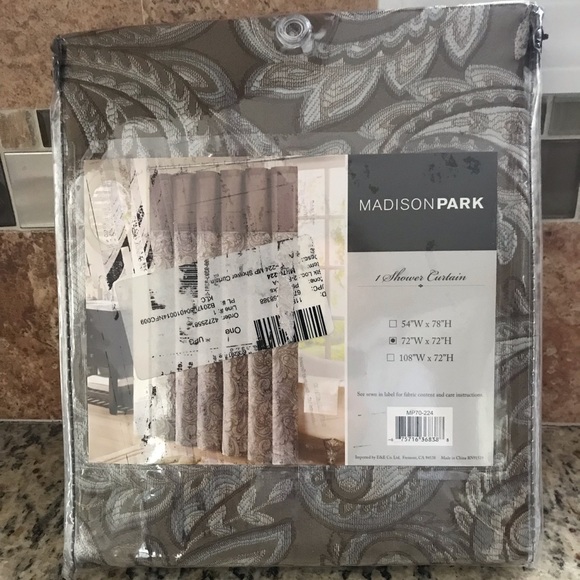 Madison Park Bath Madison Park Whitman Shower Curtain Poshmark